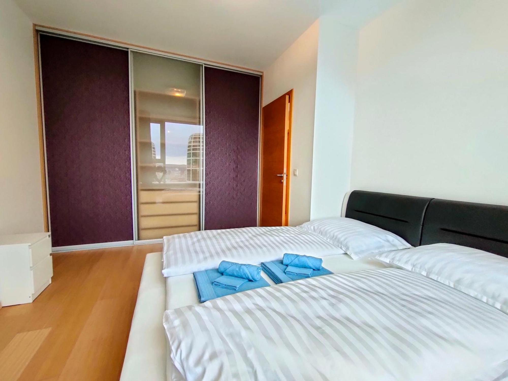 Sag Romantic 22 Floor Panorama City Free Parking Free Wifi Bratislava Buitenkant foto